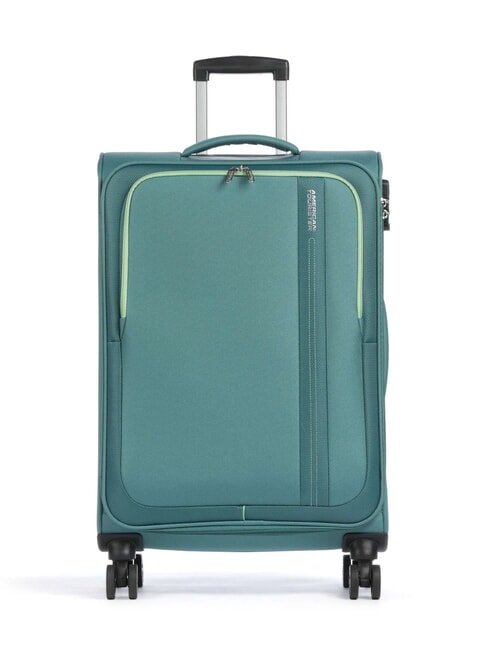 AMERICAN TOURISTER SEA SEEKER Wózek średniej wielkości zieleń bagienna - Wózki półsztywne