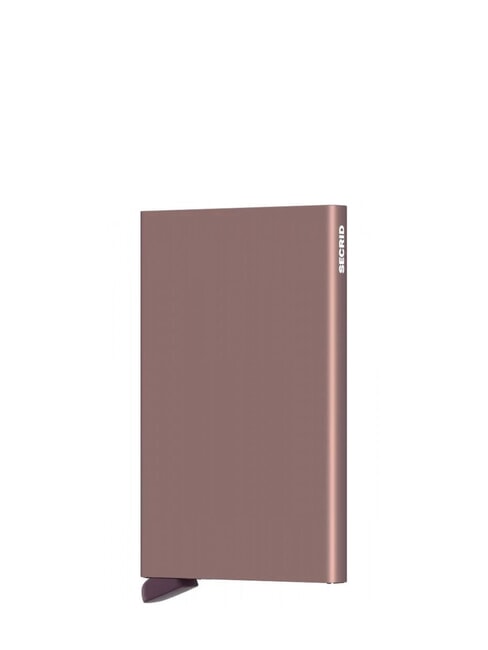 SECRID CARDPROTECTOR  Uchwyt na kartę blokującą RFID róża - Portfele męskie