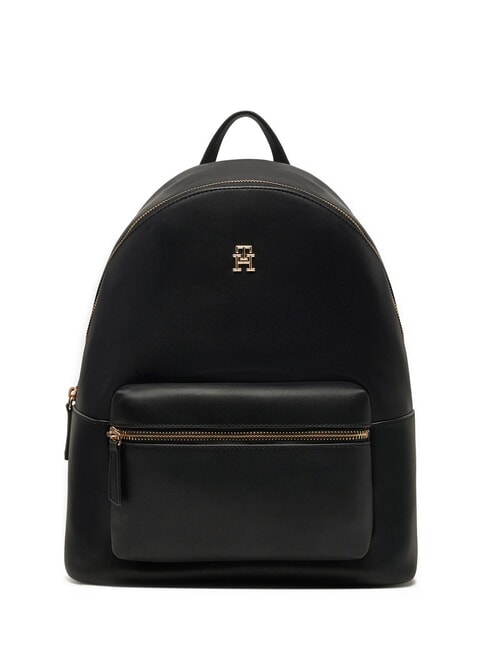 TOMMY HILFIGER TH LOGOTAPE Plecak damski czarny - Torby damskie