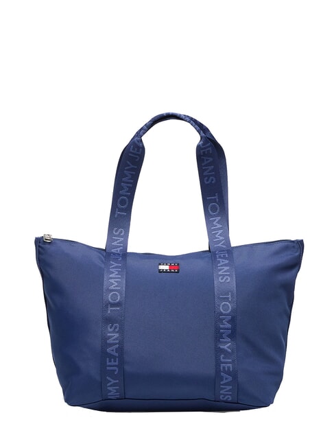 TOMMY HILFIGER TOMMY JEANS ESSENTIAL DAILY  Torba na zakupy aksamitny błękit - Torby damskie