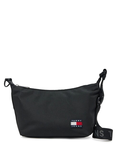 TOMMY HILFIGER TOMMY JEANS ESSENTIAL DAILY  Mała torba na ramię czarny - Torby damskie