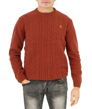 TIMBERLAND JAFFREY Sweter z okrągłym dekoltem i dzianiny kablowej - Koszulki męskie