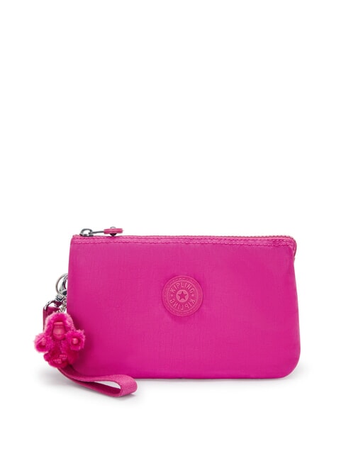 KIPLING CREATIVITY XL Niezbędny z mankietem świecąca fuksja - Torby damskie