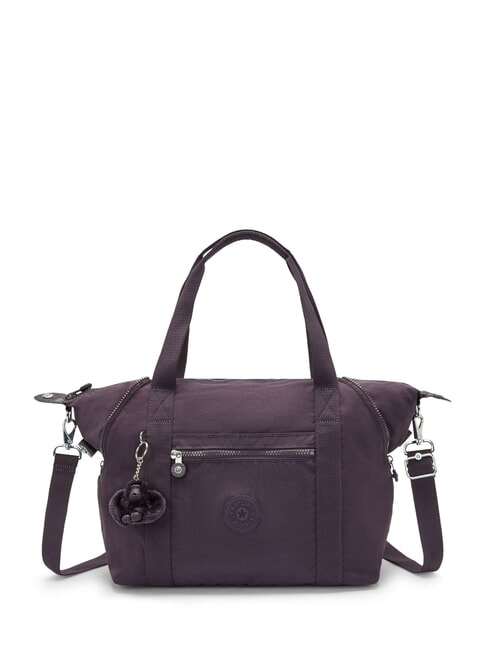 KIPLING ART TOTE M Torba zakupowa z paskiem na ramię najlepsza śliwka - Torby damskie