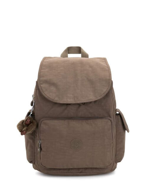 KIPLING CITY PACK M Plecak prawdziwy beż - Torby damskie