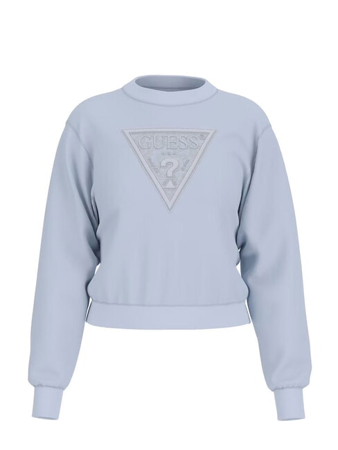 GUESS TRIANGLE FLECEE  Podkoszulek wysoko w niebo - Bluzy damskie