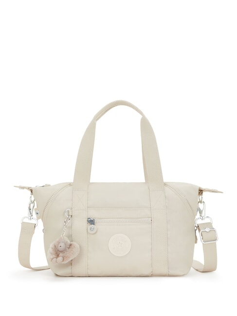 KIPLING ART MINI Torba konwertowalna z paskiem na ramię perła beżowa - Torby damskie
