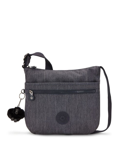 KIPLING ARTO M Torebka na ramię z jeansu Aktywny denim - Torby damskie