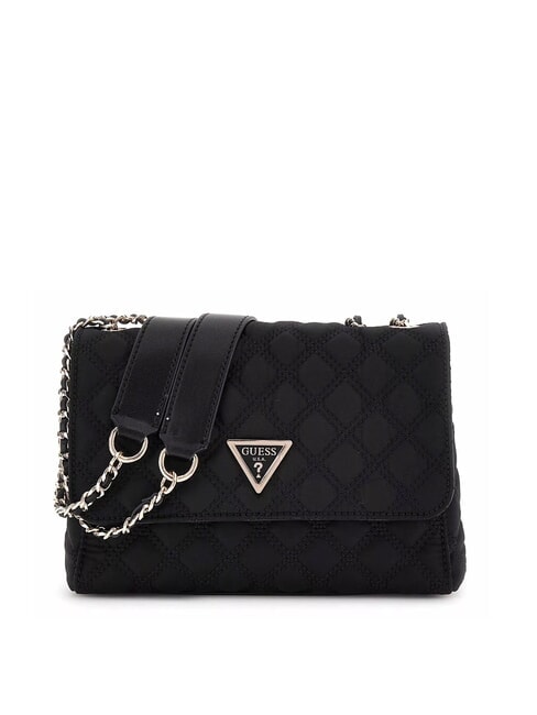 GUESS GIULLY Convertible Torba na ramię / torba crossbody CZARNY - Torby damskie