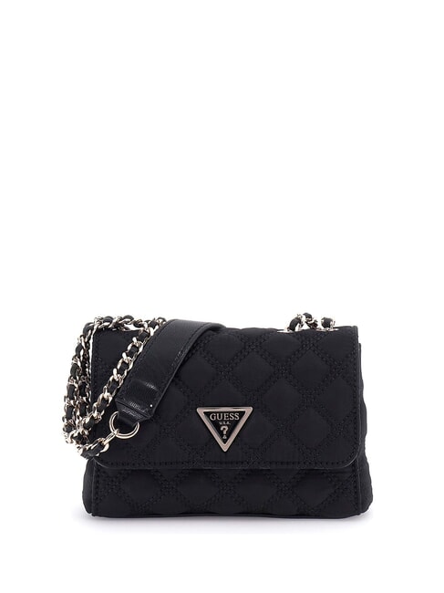 GUESS GIULLY  Torba na ramię Micro Bag / Crossbody CZARNY - Torby damskie