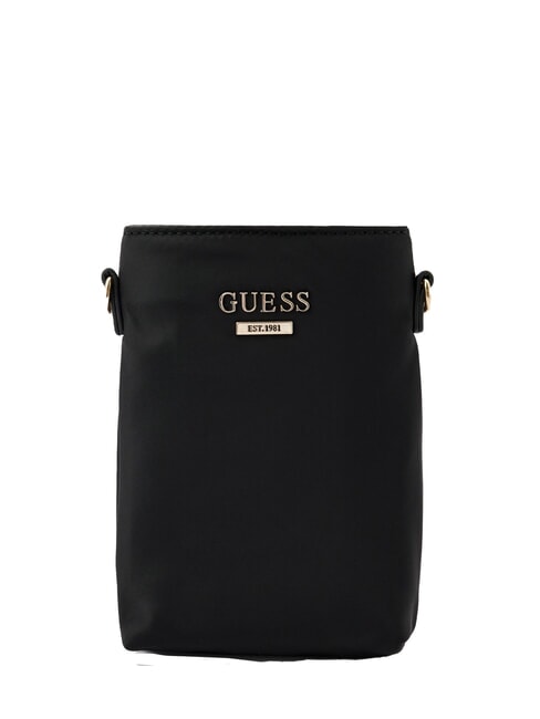 GUESS FOLLIE  Torba na ramię Micro CZARNY - Torby damskie