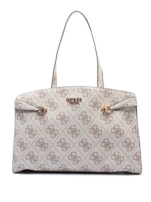 GUESS LORELEI Torba na ramię logo w kolorze ciemnego szarego - Torby damskie