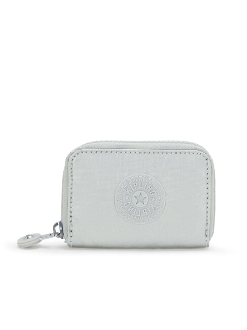 KIPLING CASH BUDDY Portmonetka zapinana na suwak nowy jasny metaliczny - Portfele damskie