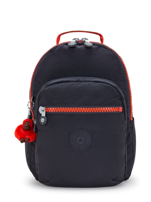KIPLING BOLD SEOUL LAP Plecak z kieszenią na laptopa 15" żelazny zamek błyskawiczny - Plecaki szkolne i rekreacyjne