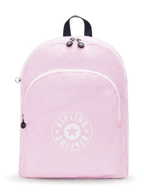 KIPLING CURTIS L Plecak na laptopa 15" kwitnący różowy środek - Plecaki szkolne i rekreacyjne