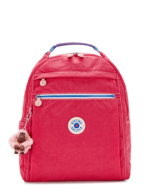 KIPLING MICAH B Plecak z kieszenią na laptopa 15" błyskawiczna jagoda wb - Plecaki szkolne i rekreacyjne