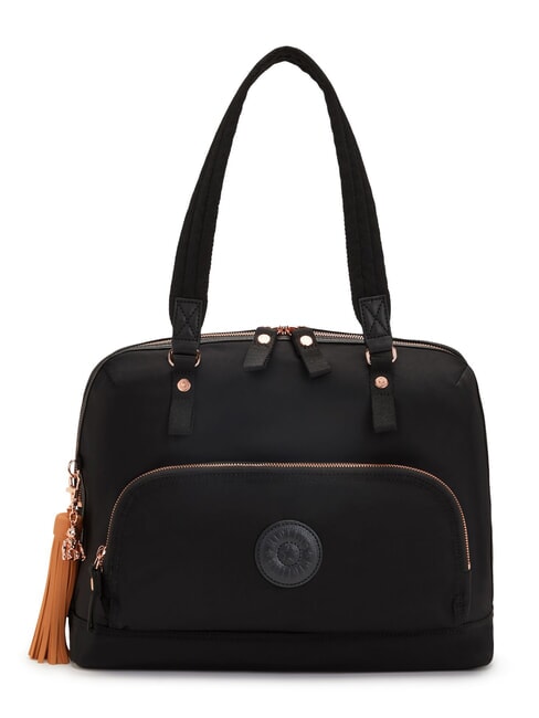 KIPLING LINZA Torba na ramię z kieszenią czerwony/czarny - Torby damskie