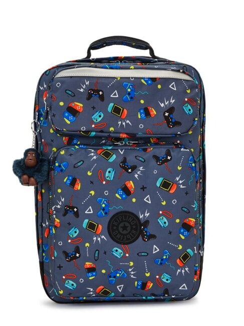 KIPLING SCOTTY Duży plecak na laptopa 15" szary do gier - Plecaki szkolne i rekreacyjne