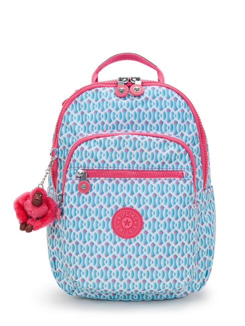 KIPLING SEOUL Plecak  marzycielska kombinacja geo - Plecaki szkolne i rekreacyjne
