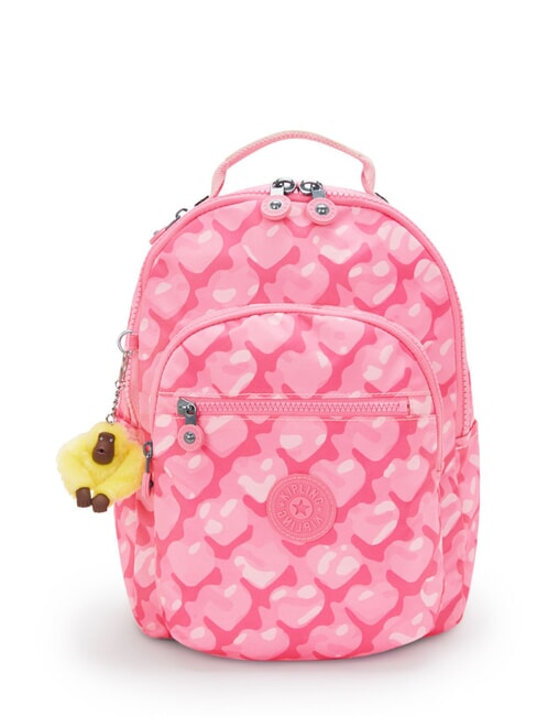 KIPLING SEOUL Plecak  urocze serca - Plecaki szkolne i rekreacyjne