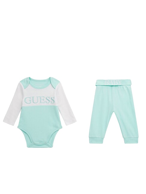 GUESS KIDS Komplet body i spodnie bryza wodna - Pajacyki i ubranka dla niemowląt