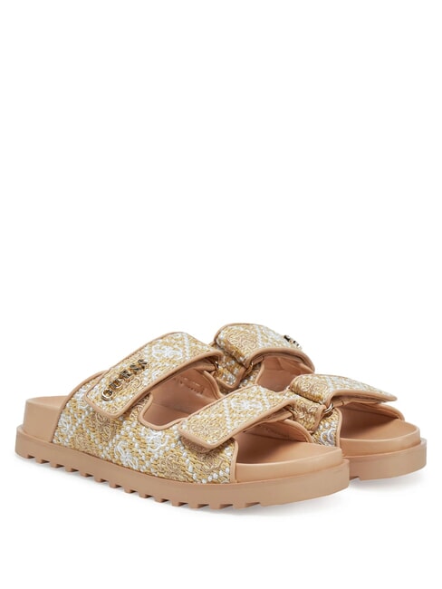 GUESS FADELIZZ  Sandały KREM - Buty damskie