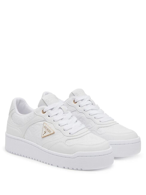 GUESS MIRAM6 Adidasy biały - Buty damskie