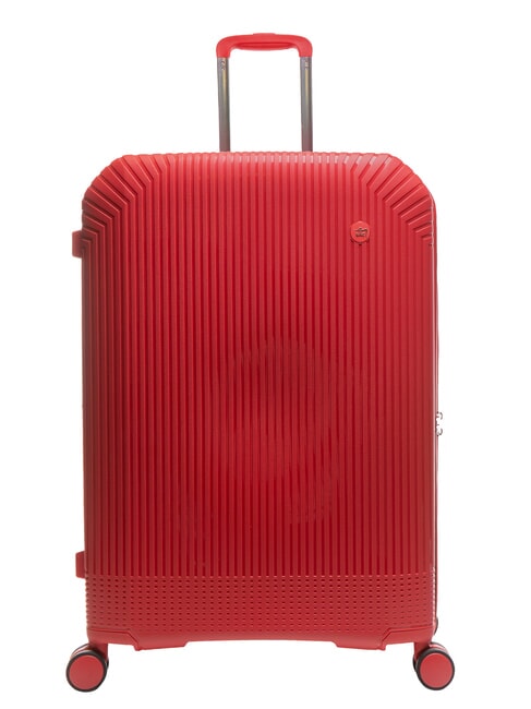 LESAC LIGHT POP 2 Duży, rozszerzalny wózek czerwony daktyl - Wózki twarde