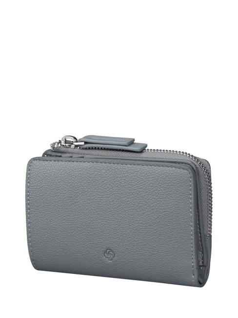 SAMSONITE BRIGHTBEYOND SLG  Portfel damski dymny szary - Portfele damskie