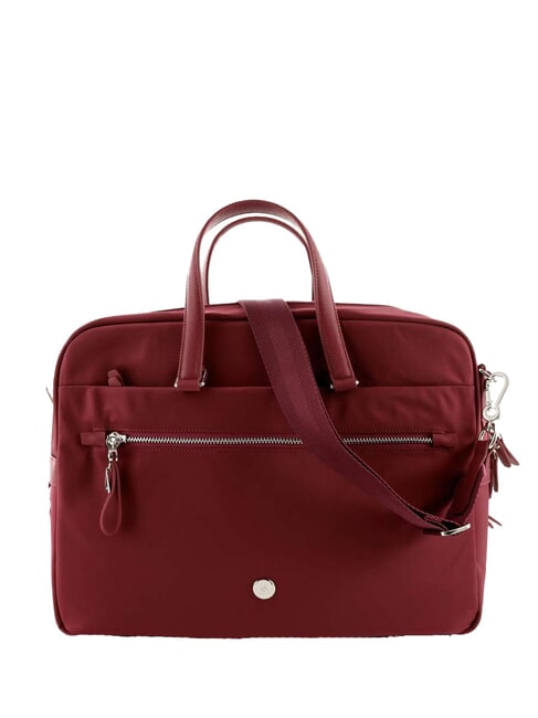 SAMSONITE KARISSA EVO  Teczka na laptopa 15,6" GRANATOWY CZERWONY - Teczki robocze