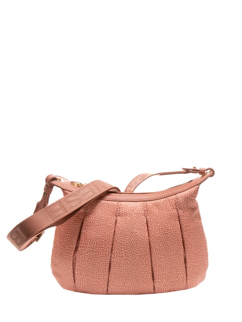 BORBONESE CROISSANT HOBO SMALL Torba na ramię pomadka - Torby damskie