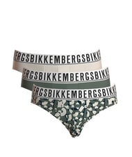 BIKKEMBERGS BRIEF MIX 3 poślizg - Majtki męskie