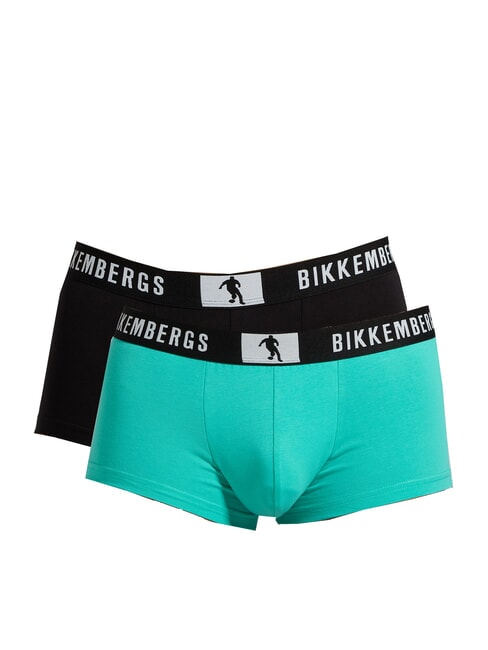 BIKKEMBERGS NEW PUPINO TRUNK 2 bokserki fala - Majtki męskie