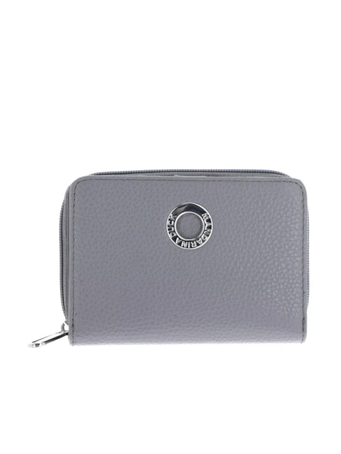 MANDARINA DUCK MELLOW Leather Portfel skórzany niebo grudniowe - Portfele damskie