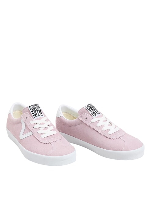 VANS SPORT LOW  Skórzane trampki pamiątka liliowy - Buty uniseks