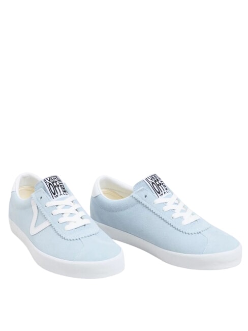 VANS SPORT LOW  Skórzane trampki jasnoniebieski/biały - Buty uniseks