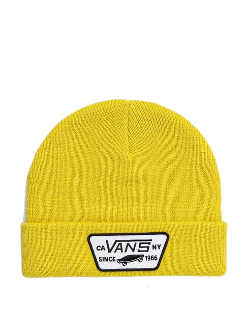 VANS MILFORD JUNIOR Czapka ciepła oliwka - Czapki dziecięce