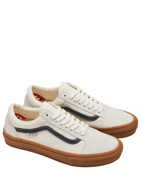 VANS SKATE OLD SKOOL  Skórzane trampki pianki/gumy - Buty uniseks