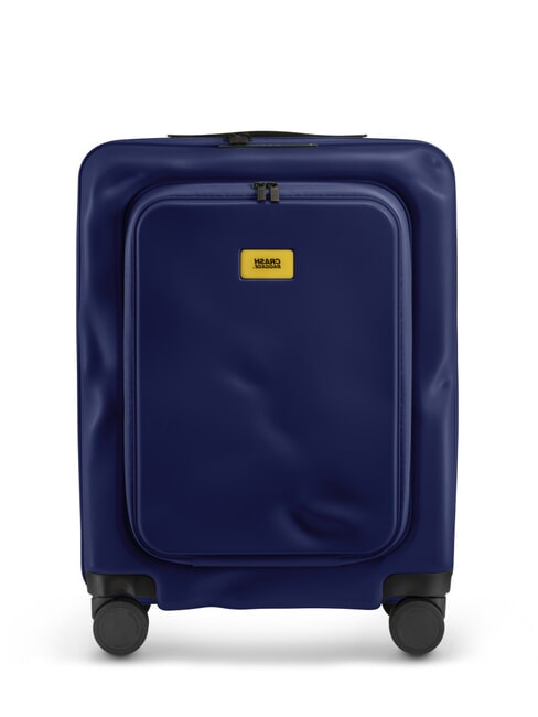 CRASH BAGGAGE SMART Wózek na bagaż podręczny, kieszeń na laptopa 15" nocny błękit - Bagaż podręczny