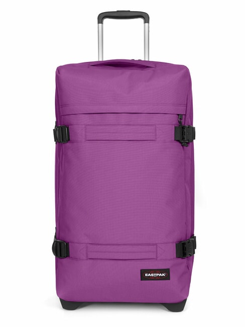 EASTPAK TRANSIT'R L Duży wózek fioletowa figa - Wózki półsztywne