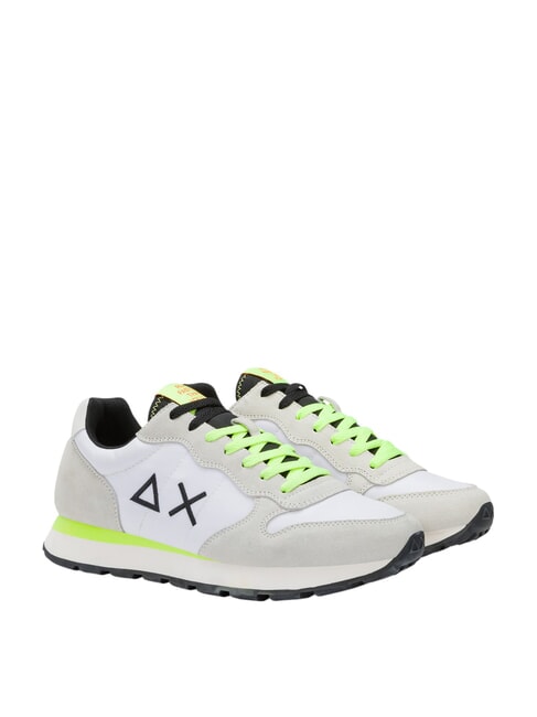 SUN68 TOM FLUO Adidasy biały - Buty męskie