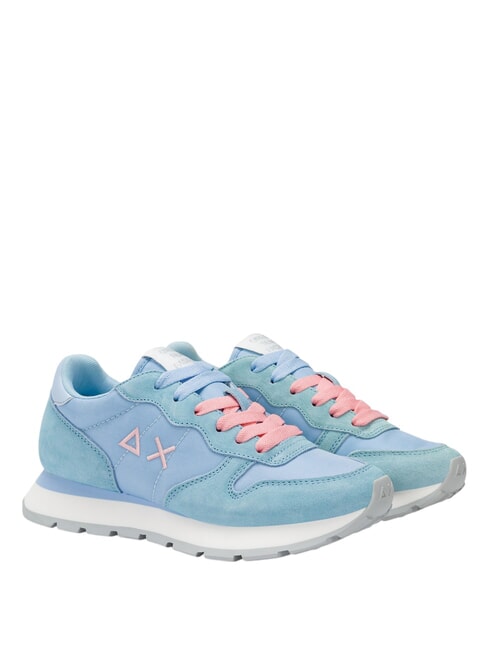 SUN68 ALLY SOLID NYLON Adidasy błękitny - Buty damskie