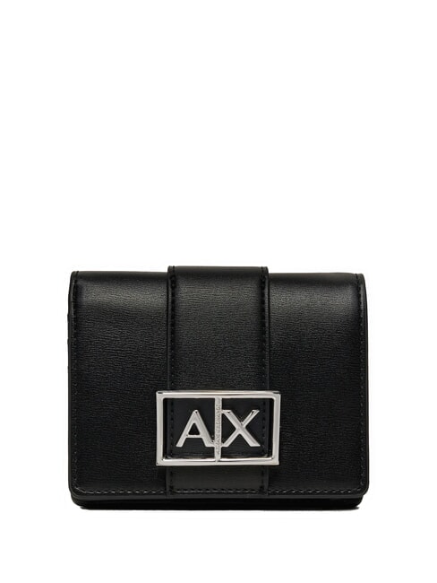 ARMANI EXCHANGE JODIE Mały portfel czarny - Portfele damskie