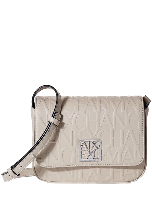 ARMANI EXCHANGE LOGO EMBOSSED Torba na ramię, nadruk logo dolina - Torby damskie