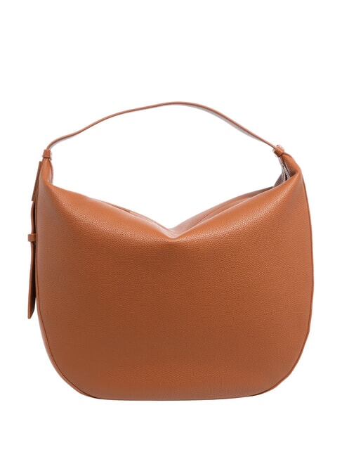 ARMANI EXCHANGE SUSIE SOFT Mała torba ze ściągaczem whisky - Torby damskie