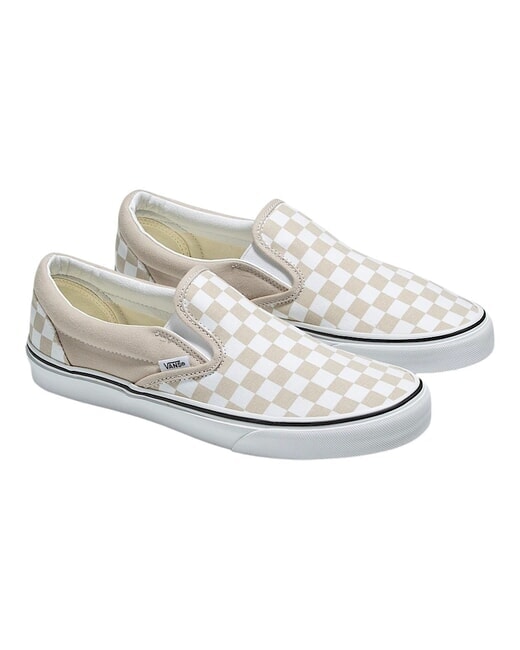 VANS UA CLASSIC SLIP-ON Trampki płócienne dąb francuski - Buty uniseks