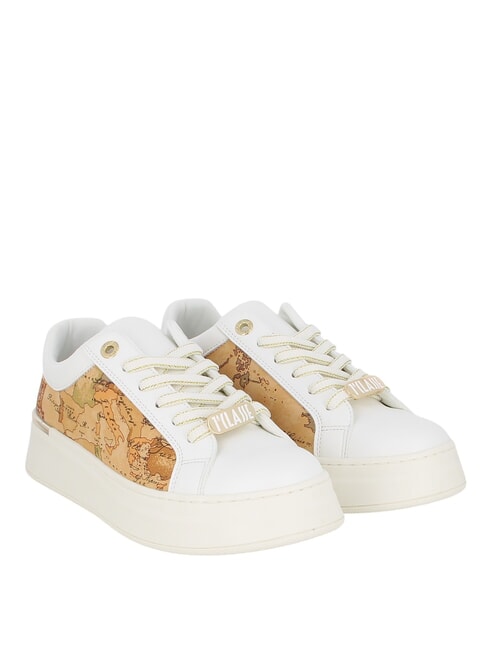 ALVIERO MARTINI PRIMA CLASSE GEO JUNIOR Adidasy Biały/Geobeżowy - Buty damskie