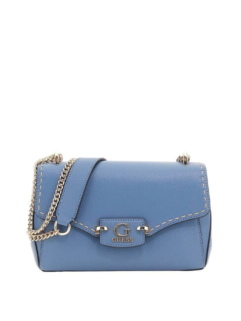GUESS NASTRA Torba na ramię / torba crossbody łupek - Torby damskie