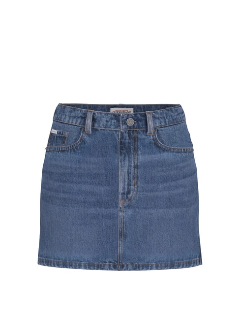 GUESS JEANS CLASSIC MINI SKIRT Spódnica mini z jeansu gj vintage medium wa - Spódnice damskie