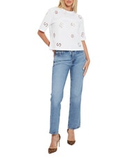GUESS JEANS G08 MID RISE STRAIGHT  Dżinsy - Jeansy damskie